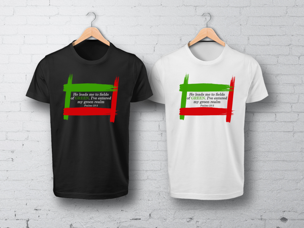 He Leads Me To Fields of GREEN. I’ve entered my green realm