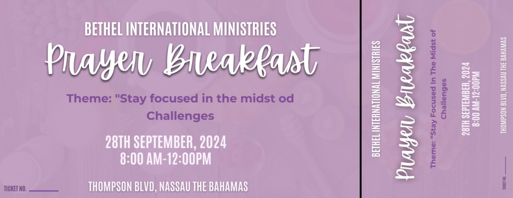 Prayer Breakfast - Ticket - Image 2